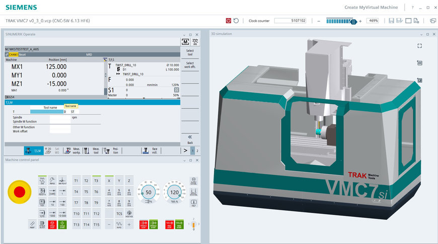 SIEMENS Y TRAK MACHINE TOOLS PREPARAN EL CAMINO HACIA LA DIGITALIZACIÓN  PARA LOS TALLERES